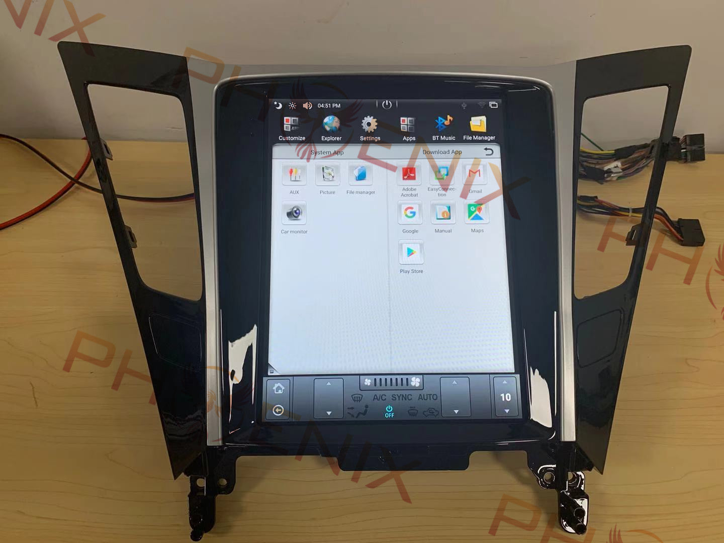 10.4" Vertical Screen Android 9.0 Navigation Radio for Hyundai Sonata 2011 - 2014