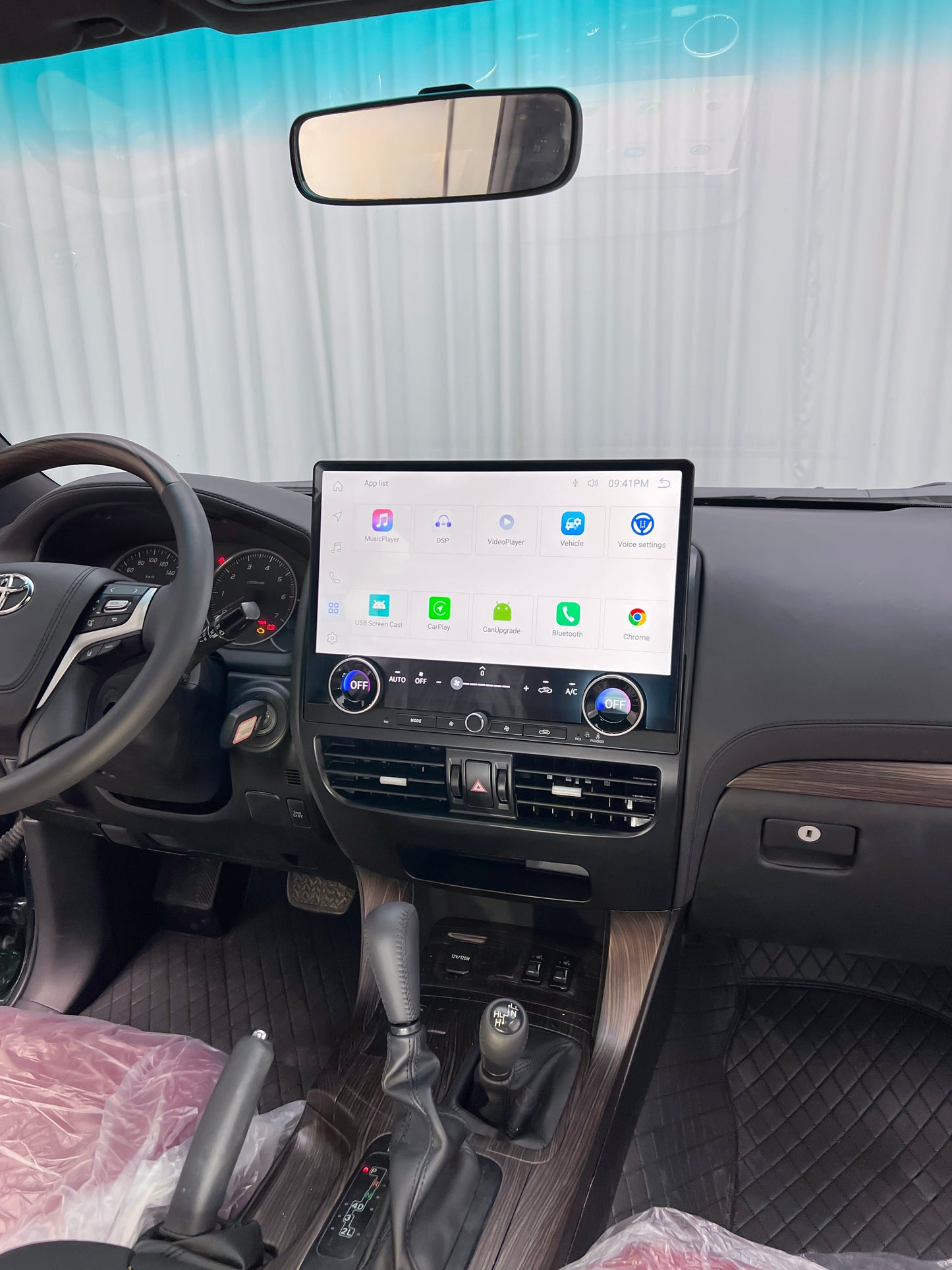 16.8" Android 13 Fast boot Navigation Radio for 2002 - 09 Toyota Prado 2004 - 2009 Lexus GX470