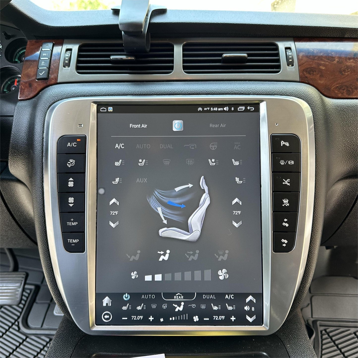 13" Android 13 Navigation Radio for Chevrolet Silverado Tahoe Suburban GMC Yukon Sierra Avalanche 2007 - 2014