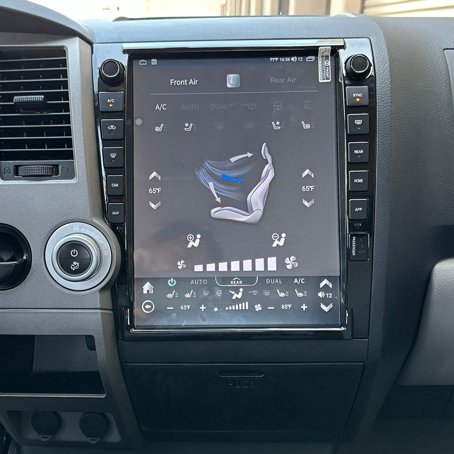 13" Android Fast boot Vertical Screen Navigation Radio for Toyota Tundra 2007 - 2013 Sequoia 2008 - 2022