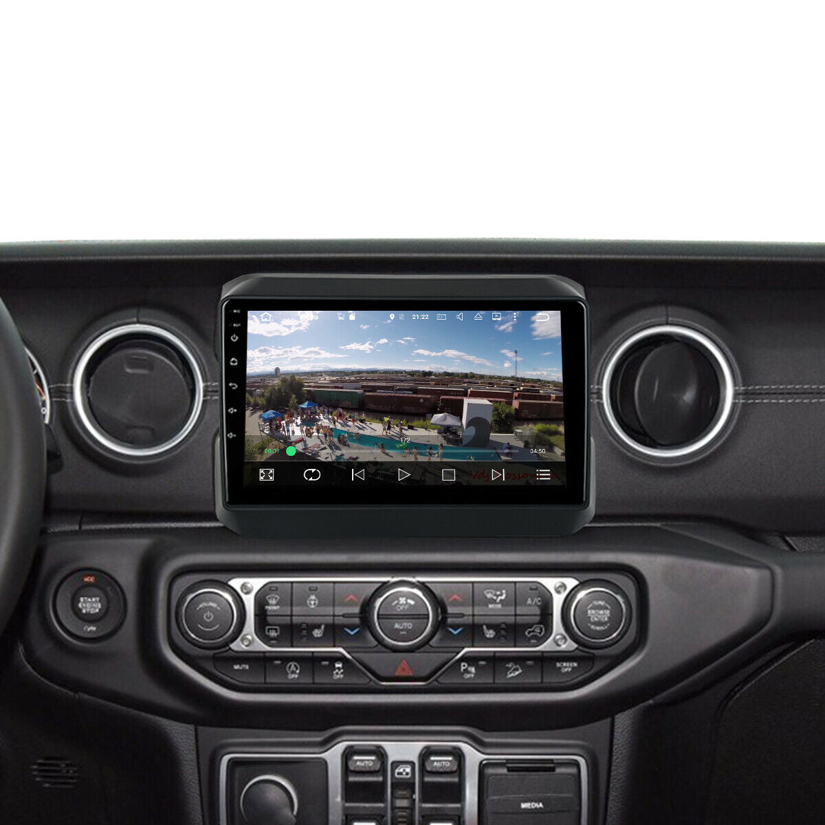 9" Octa-Core Android Navigation Radio for Jeep Wrangler 2018 - 2019