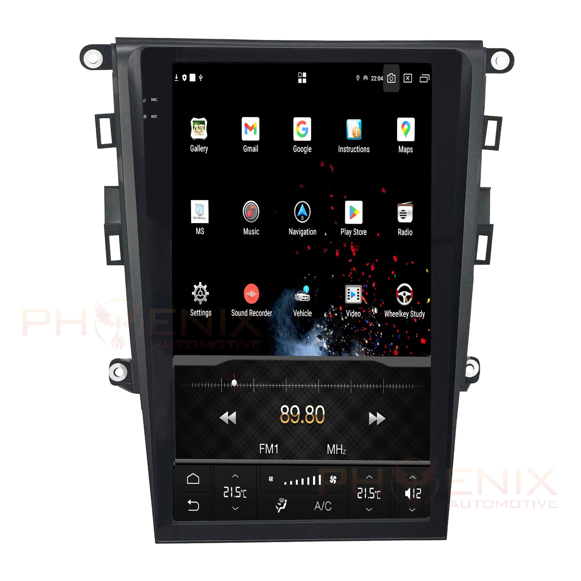 13.6" Vertical screen Android 13/14 Fast boot Navigation radio for Ford Fusion 2013-2020
