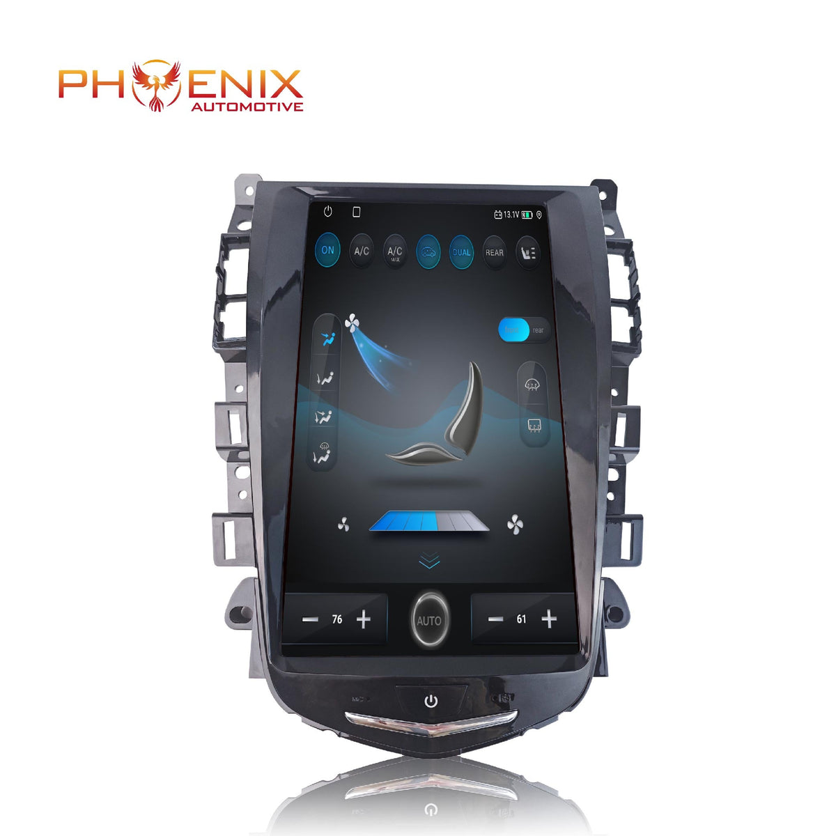 13.3" Android 14 Fast boot Vertical Screen Navi Radio for Cadillac Escalade 2015 - 2020