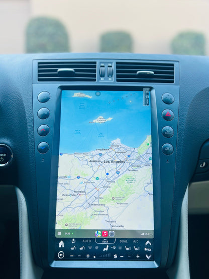 13.6" Vertical Screen Android 13 Fast boot Navigation Radio for Lexus GS 300 350 430 450h 460 2005 - 2011
