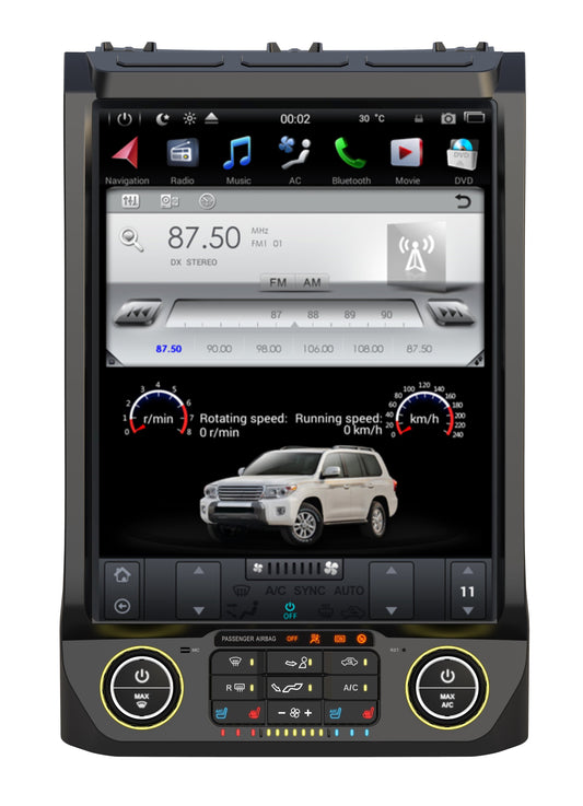 [open box] 13” Android 13/14 Vertical Screen Navigation Radio for Ford Expedition 2018 - 2021
