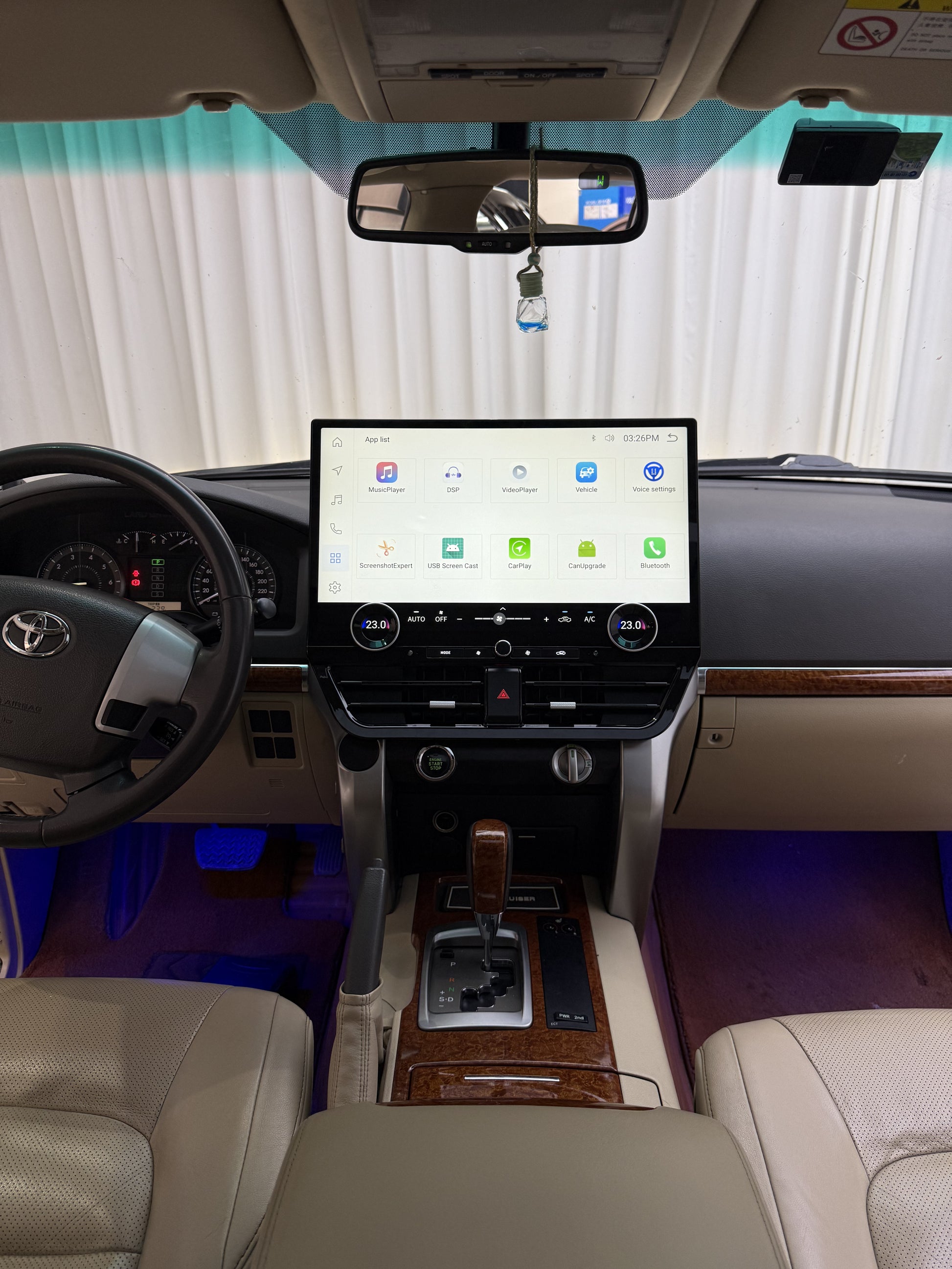 19.8" Android 13 Fast boot Navigation Radio for 2008 - 2015 Toyota Land Cruizer LC200