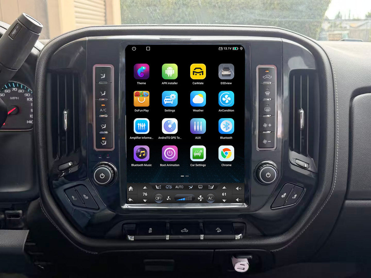 [Special Edition] 12.1/14.5" Android 13/14 Fast boot Navi Radio for Chevy Silverado GMC SIERRA 2014 - 2019