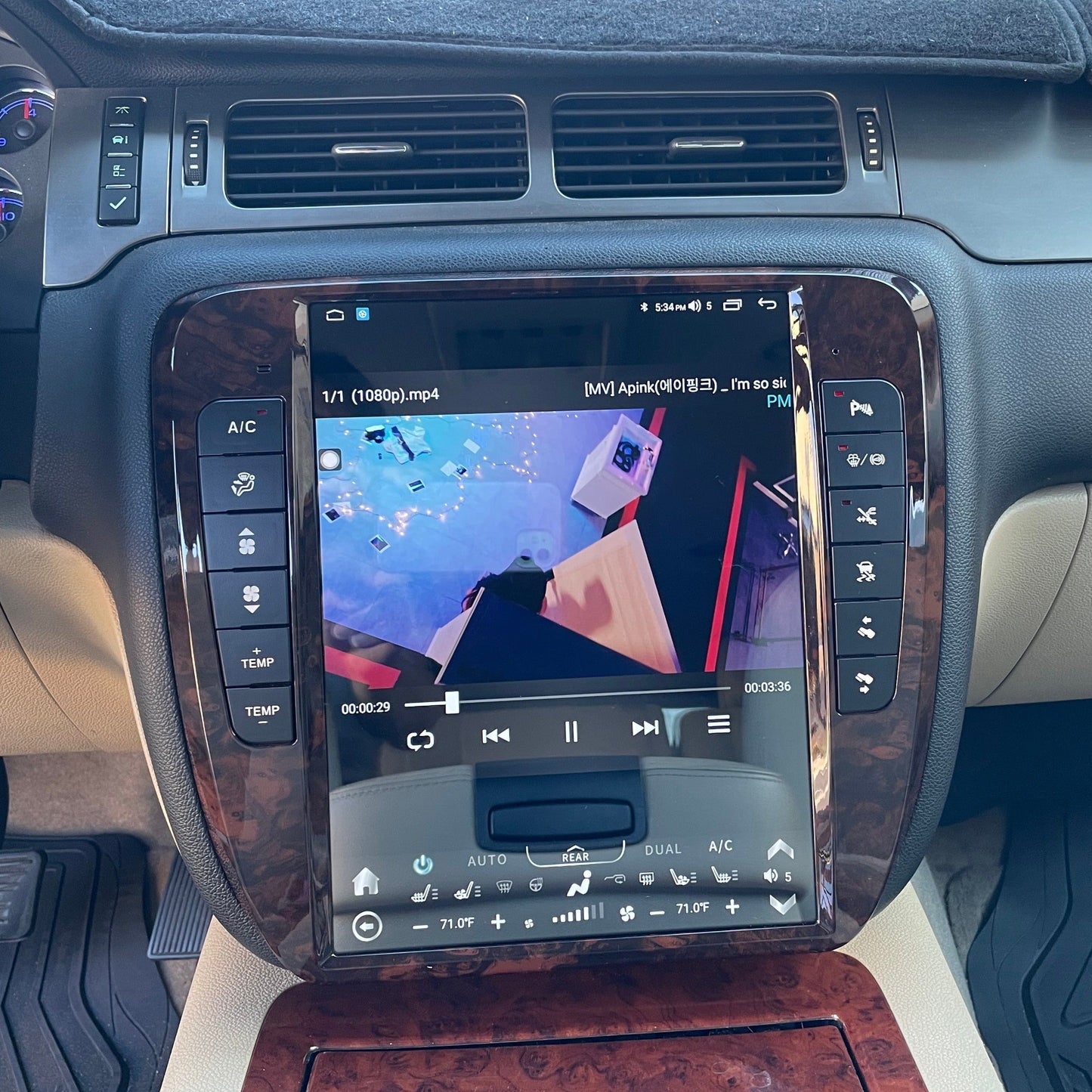 [open box] 13" Android 12/13/14 Navigation Radio for Chevrolet Silverado Tahoe Suburban GMC Yukon Sierra Avalanche 2007 - 2014