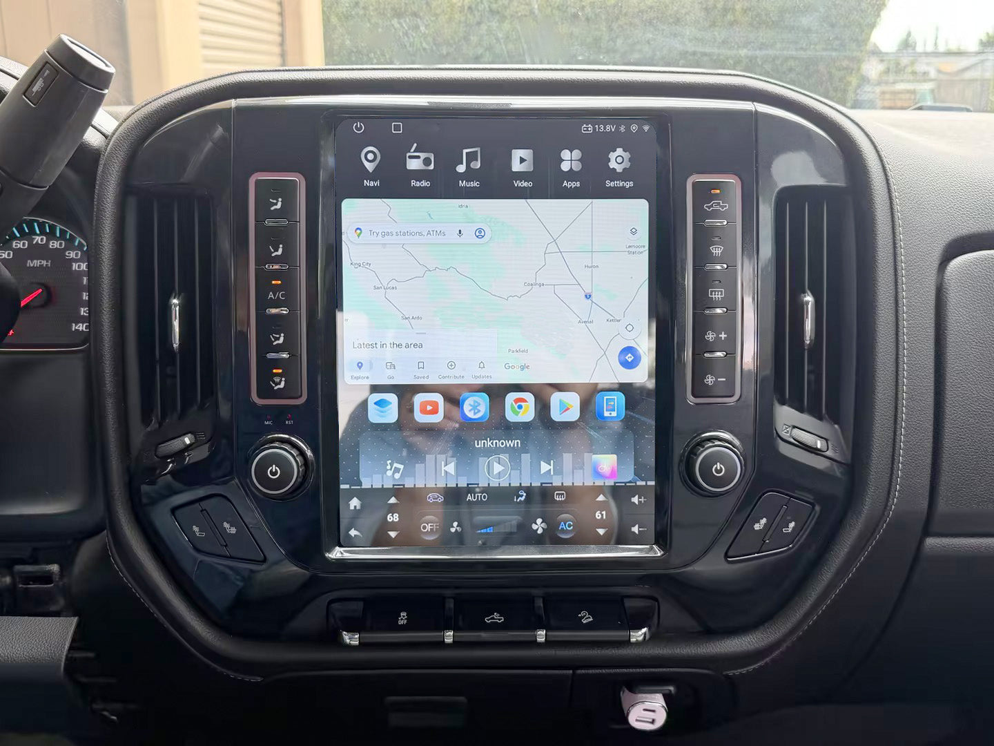 [Special Edition] 12.1/14.5" Android 13/14 Fast boot Navi Radio for Chevy Silverado GMC SIERRA 2014 - 2019