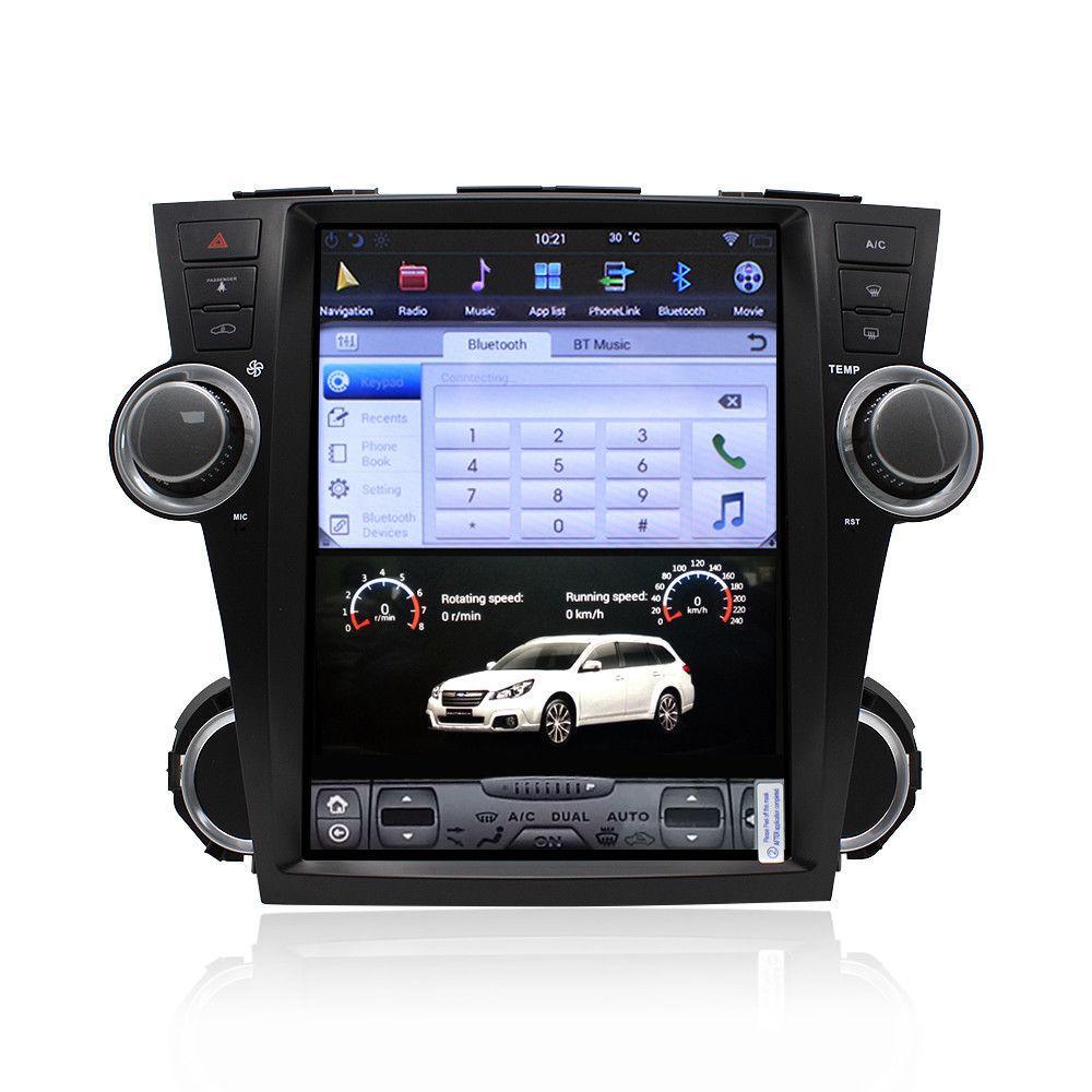 [ G6 octa-core ] 12.1" Android 11 Fast boot Navigation Radio for Toyota Highlander 2009 - 2013 | Phoenix Automotive
