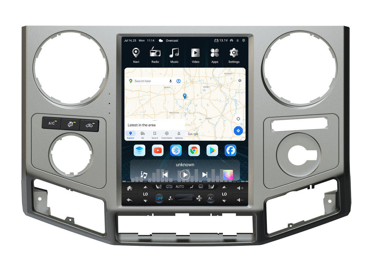 12.1 inch Android 13/14 Vertical Screen Navigation Radio for Ford F-250 F-350 Super Duty trucks 2008 - 2016
