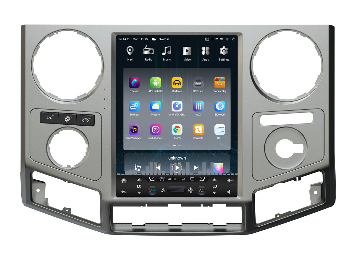 12.1 inch Android 13/14 Vertical Screen Navigation Radio for Ford F-250 F-350 Super Duty trucks 2008 - 2016