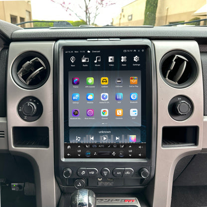 13” Android 14 Vertical Screen Navigation Radio for Ford F-150 2009 - 2014