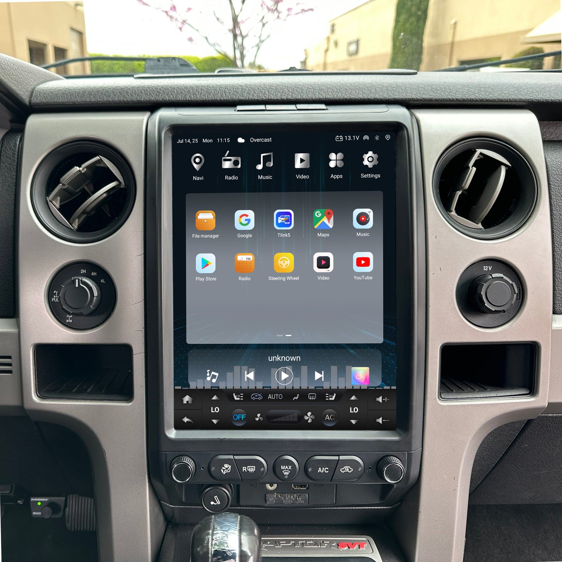 13” Android 14 Vertical Screen Navigation Radio for Ford F-150 2009 - 2014