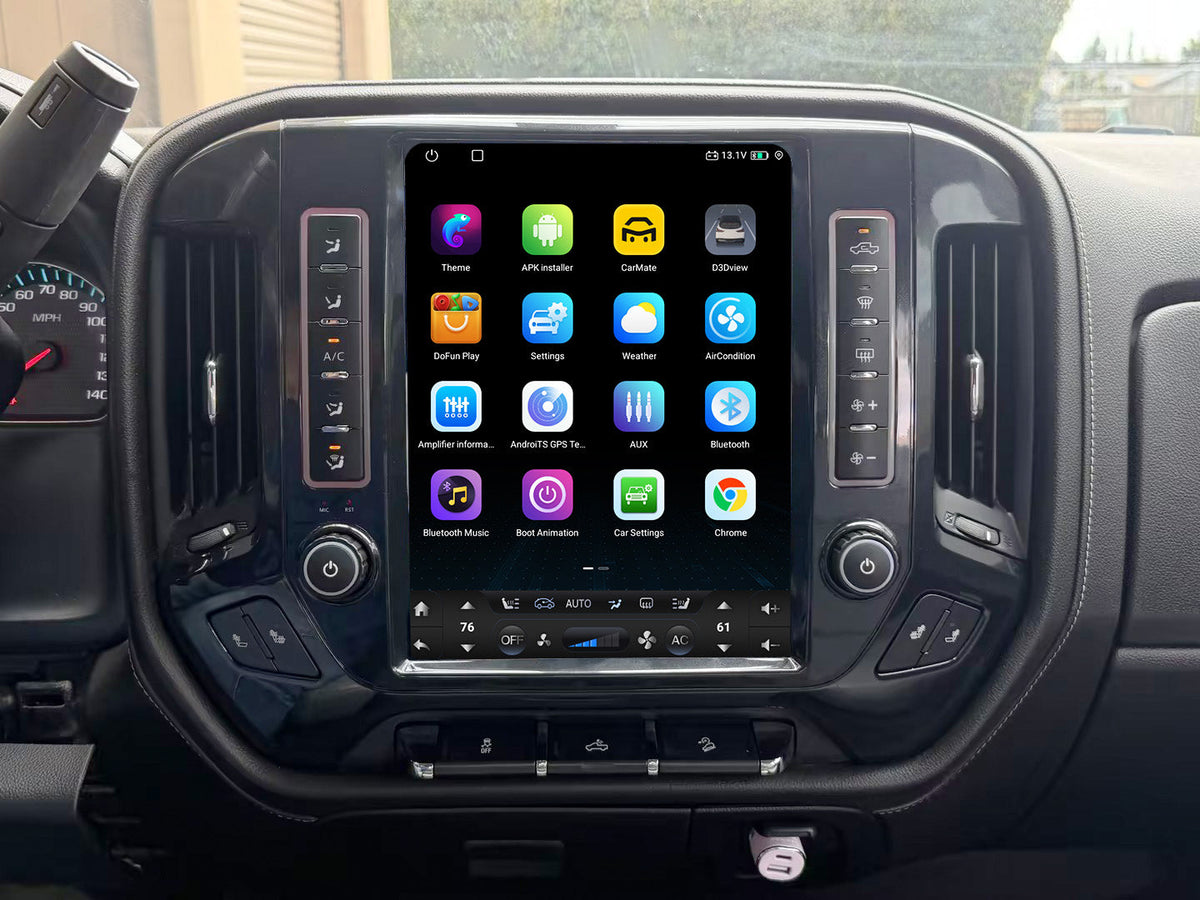 [Special Edition] 12.1/14.5" Android 13/14 Fast boot Navi Radio for Chevy Silverado GMC SIERRA 2014 - 2019