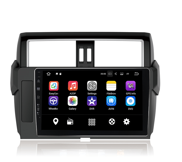 9" Octa-core Quad-core Android Navigation Radio for Toyota Prado 2014 - 2017