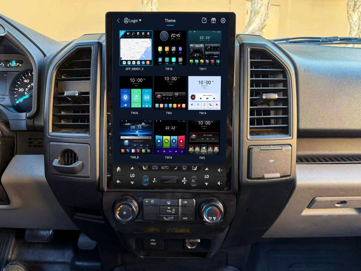 13/14.5/16 inch Android 13/14 Navigation Radio for Ford F-150 F-250 F-350 F-450 F-550 2015-2020