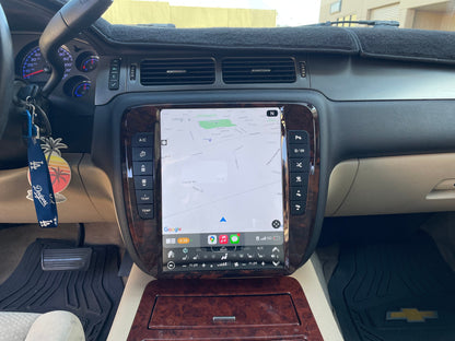 13" Android 13/14 Navigation Radio for Chevrolet Silverado Tahoe Suburban GMC Yukon Sierra Avalanche 2007 - 2014