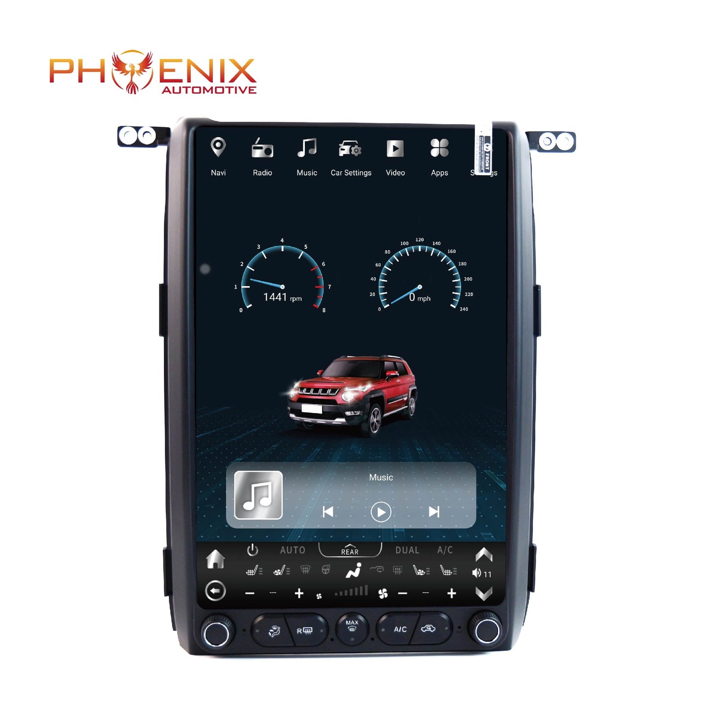 [New] 13/14.5” Android 13/14 Vertical Screen Navigation Radio for Ford F-150 2009 - 2014