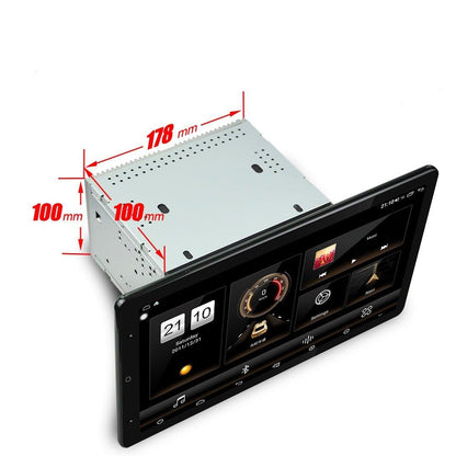 [open box] 13.3" Android 10.0 Universal double din Navigation Radio with Motorized rotatable screen