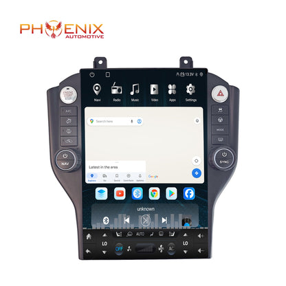 14.5" Android 14 Fast Boot Vertical Screen Navigation Radio for Ford Mustang 2015 - 2023