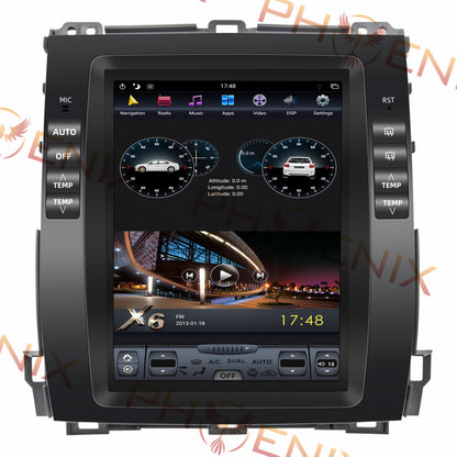 10.4" Vertical Screen Android 14 Fast boot Navigation Radio for Lexus GX 470 2003 - 2009