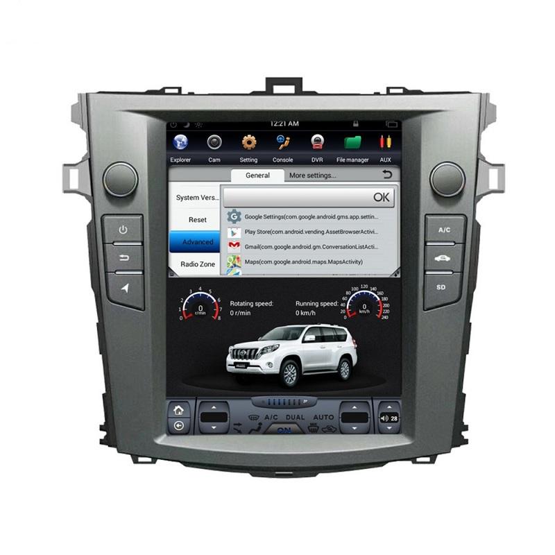 [ G6 octa-core ] 10.4" Vertical Screen Android 11 Fast Boot Navigation Radio for Toyota Corolla 2006 - 2013