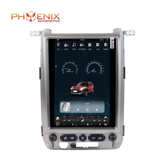 12.1/14.5” Android 13/14 Vertical Screen Navigation Radio for Ford F-150 2009 - 2012