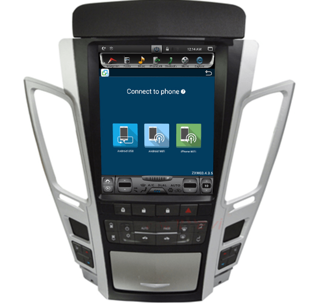 [Pre-order] [ PX6 SIX-CORE ] 10.4" ANDROID 9 Fast Boot Vertical Screen Navi Radio for Cadillac CTS 2008 - 2013 CTS-V 2009 - 2014 | Phoenix Automotive
