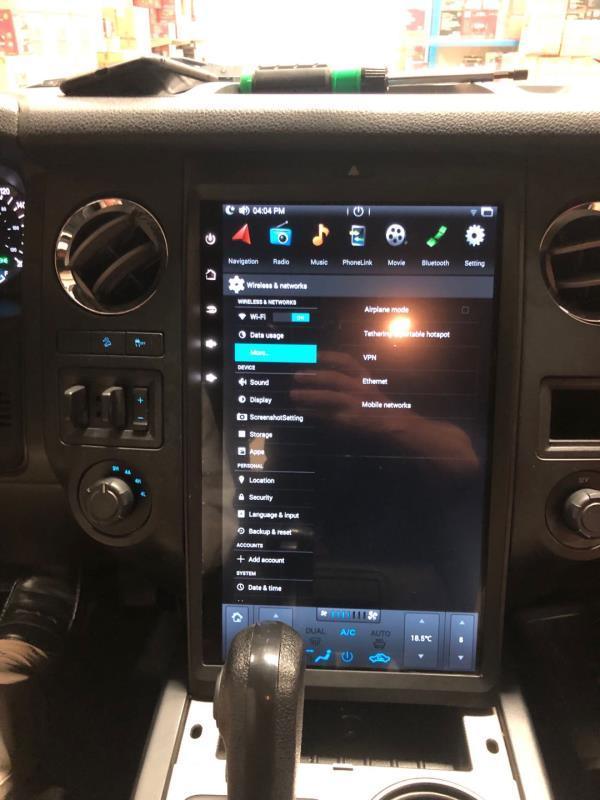 [open box] 17" Vertical Screen Android Navi Radio for Ford Expedition 2015 2016 2017
