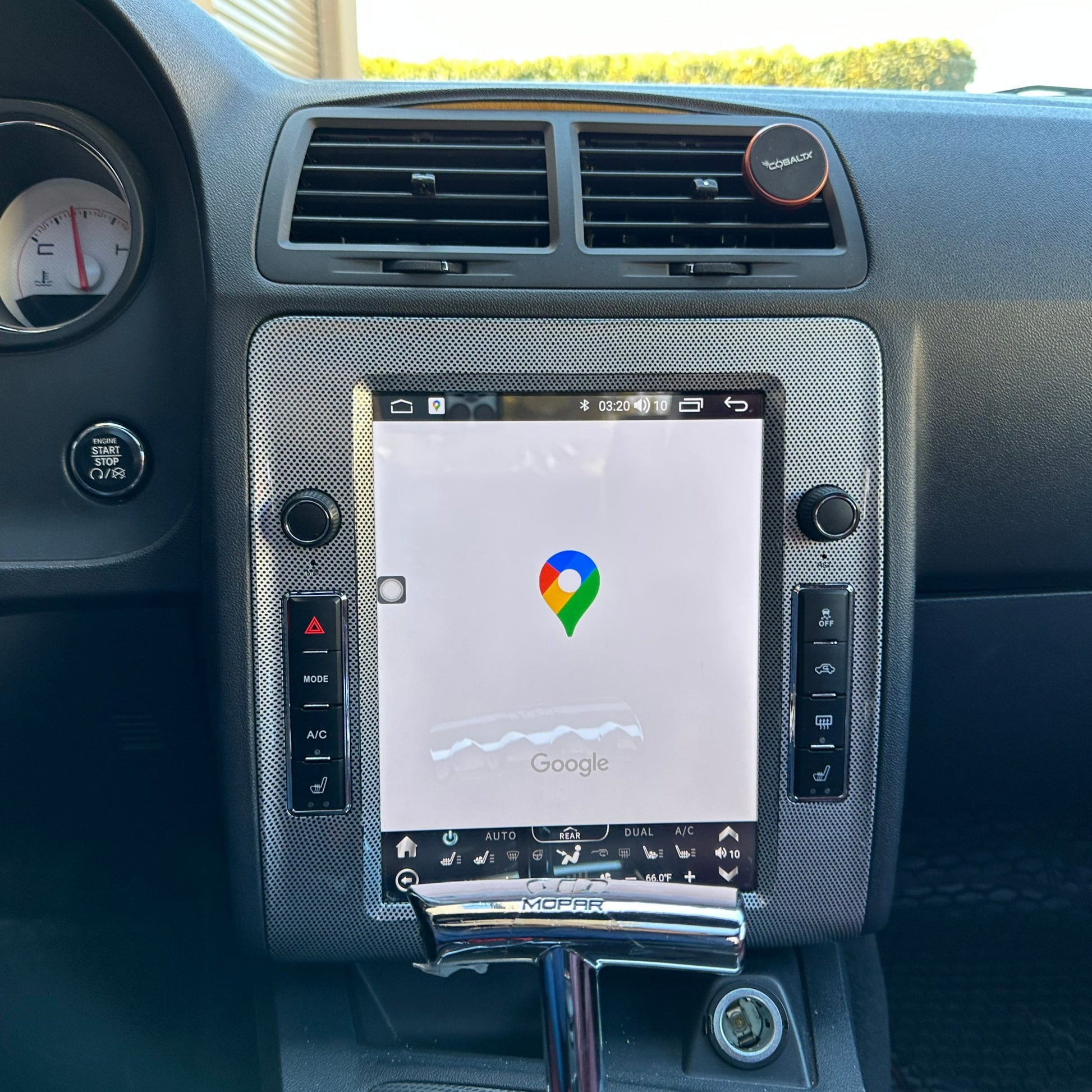 10.4" Vertical Screen Android 13/14 Fast boot Navigation Radio for Dodge Challenger 2008 - 2014