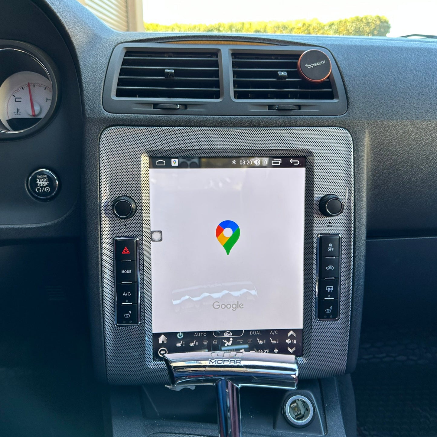 10.4" Vertical Screen Android 13/14 Fast boot Navigation Radio for Dodge Challenger 2008 - 2014