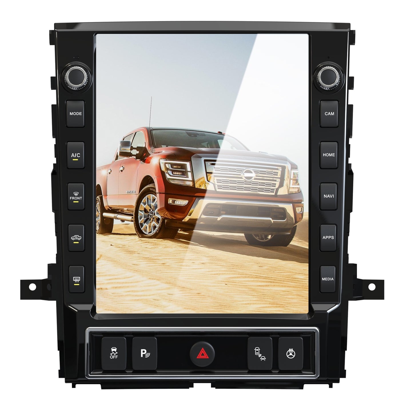 [Open box] 13” Android 9 / 10 /12 Vertical Screen Navigation Radio for Nissan Titan (XD) 2020 - 2021