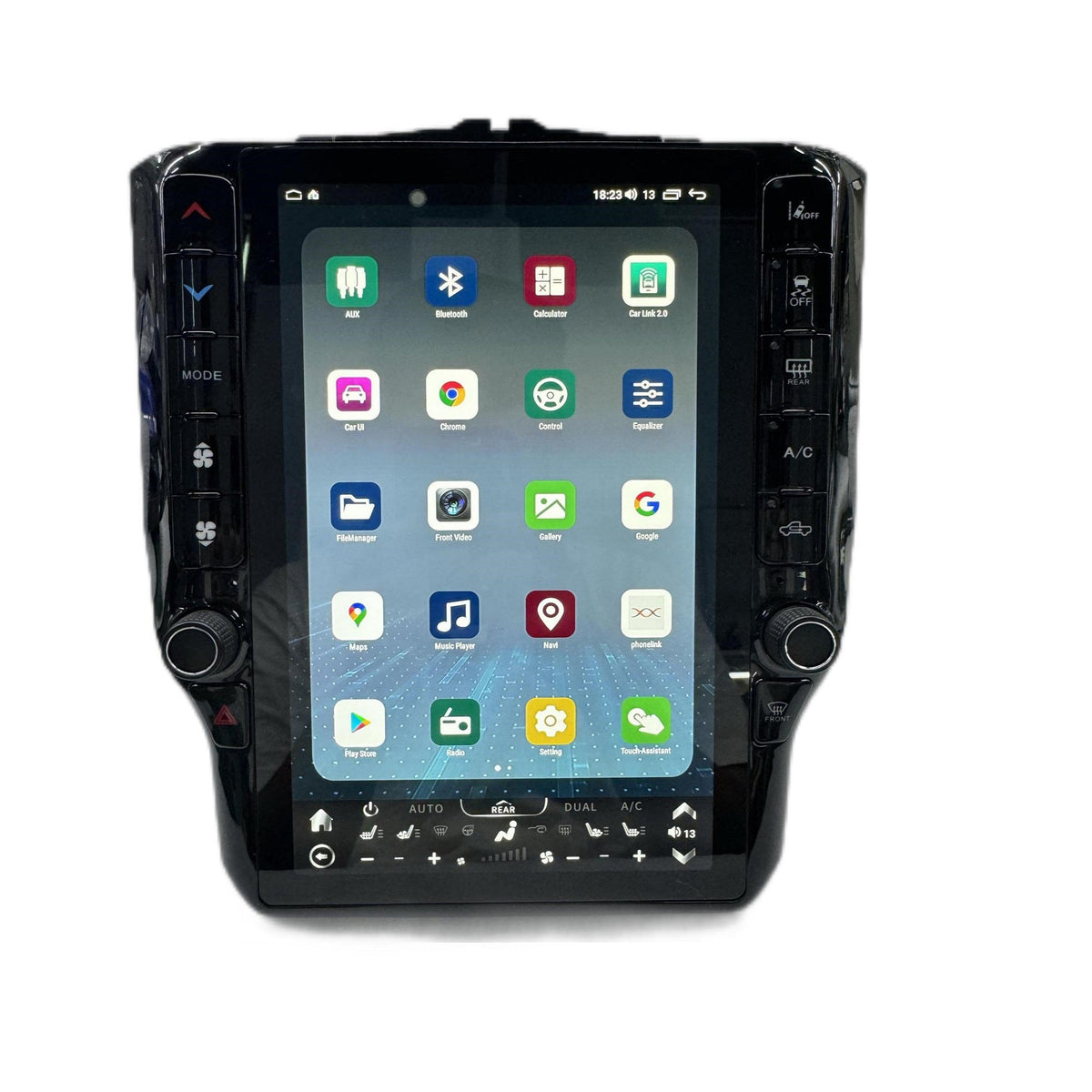 11.5” Android 13/14 Vertical Screen Navigation Radio for Dodge Ram 2019- 2024