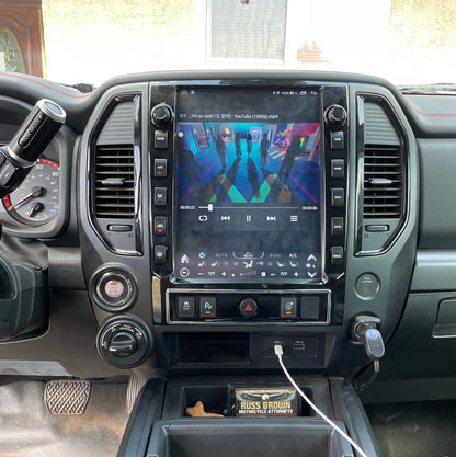 [Open Box] 13” Android 13 Vertical Screen Navigation Radio for Nissan Titan (XD) 2020 - 2025