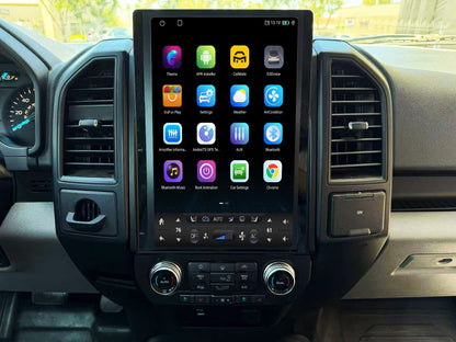 14.5” Android 14 Vertical Screen Navigation Radio for Ford F-150 F-250 F-350 F-450 F-550 2015-2020 Expedition 2018 - 2021