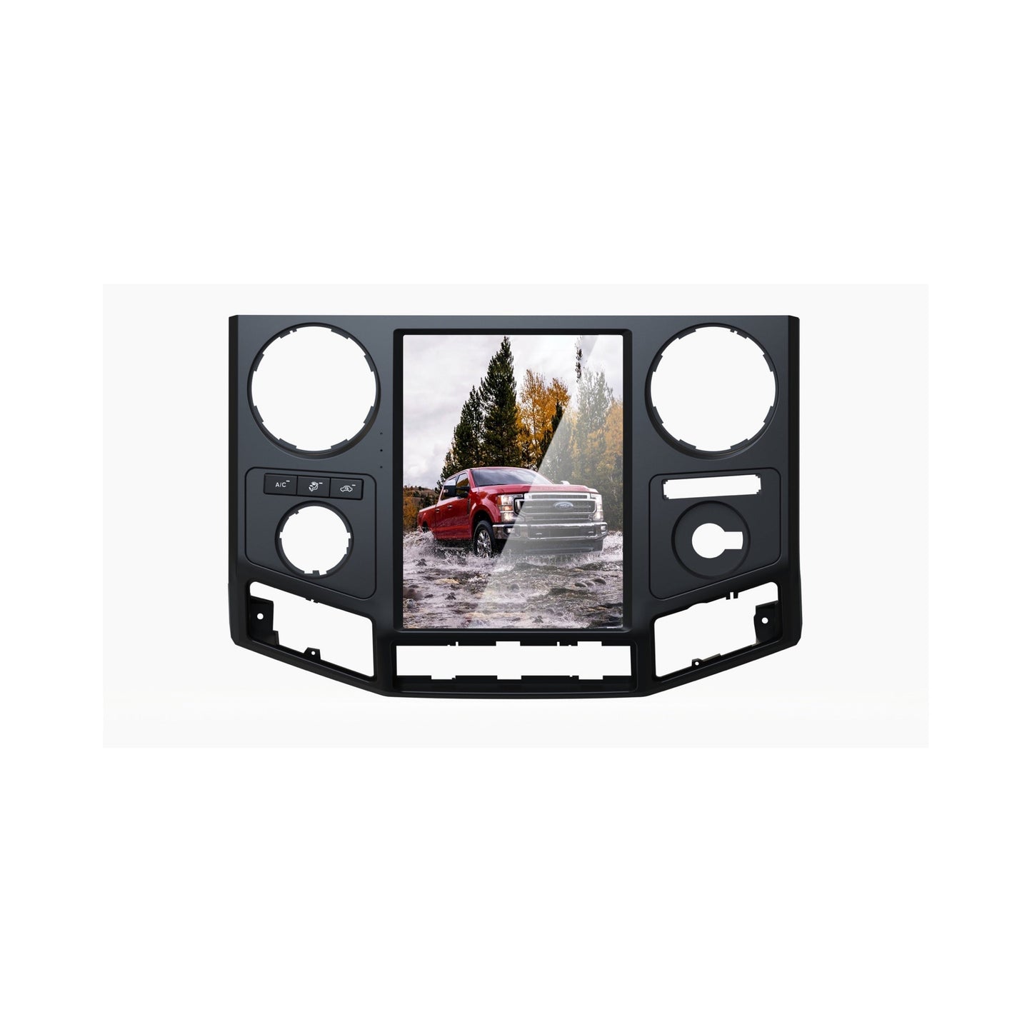 12.1 inch Android 13/14 Vertical Screen Navigation Radio for Ford F-250 F-350 Super Duty trucks 2008 - 2016