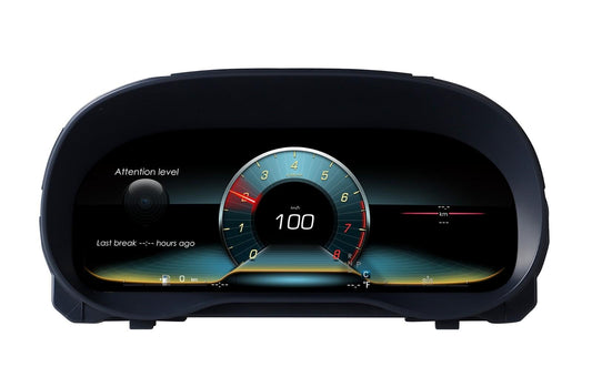 12.3 inch LCD Screen Digital Cluster Gauge for Mercedes-Benz Vito 2024 Speedometer Replacement Dashboard Instrument Cluster Digital Display Panel