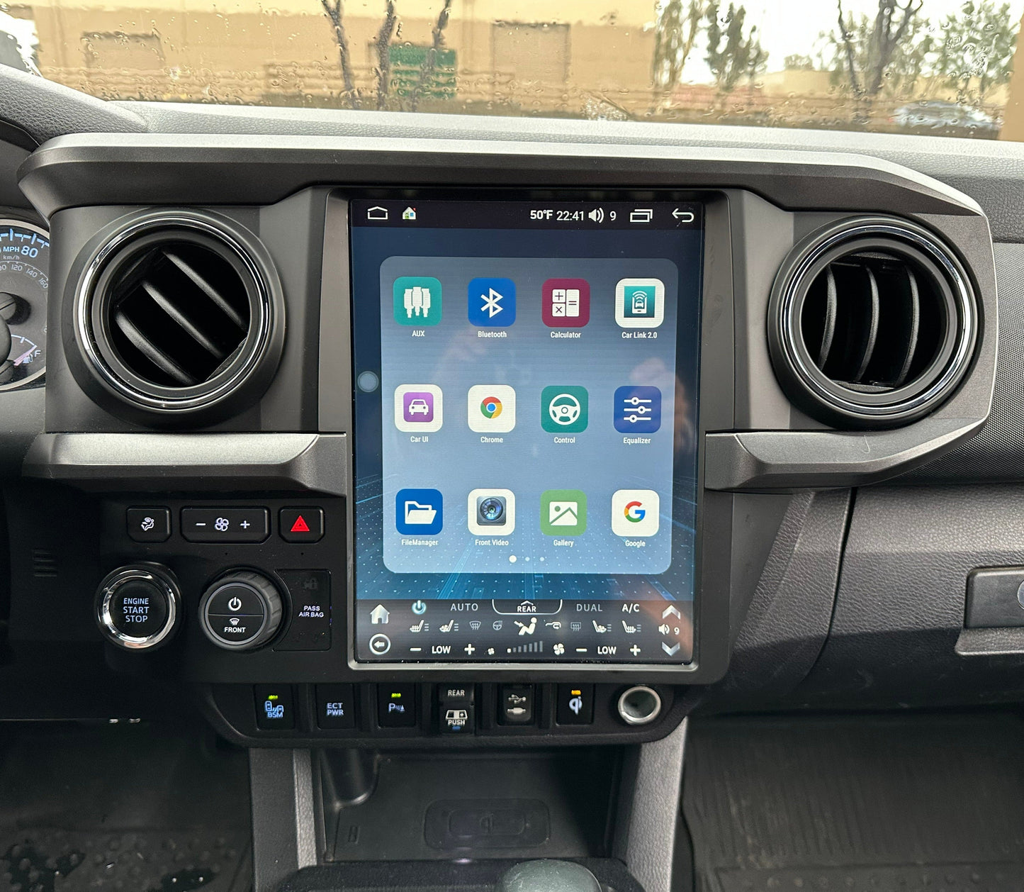 [Open Box] 12.1” Android 13 fast boot Vertical Screen Navigation Radio for Toyota Tacoma 2016 - 2023