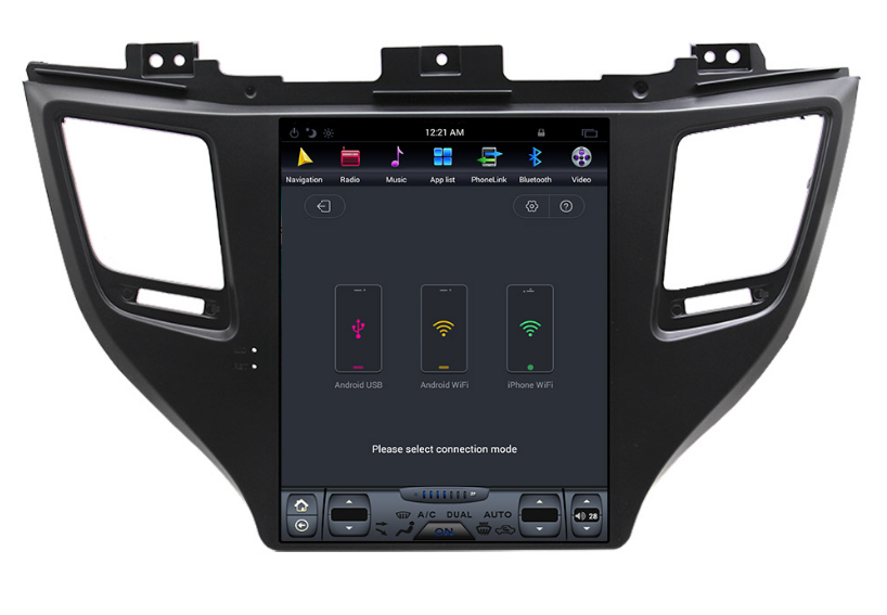 [ G6 octa-core ] 10.4" Vertical Screen Android 13 Fast Boot Navigation Radio for Hyundai Tucson 2016 - 2018