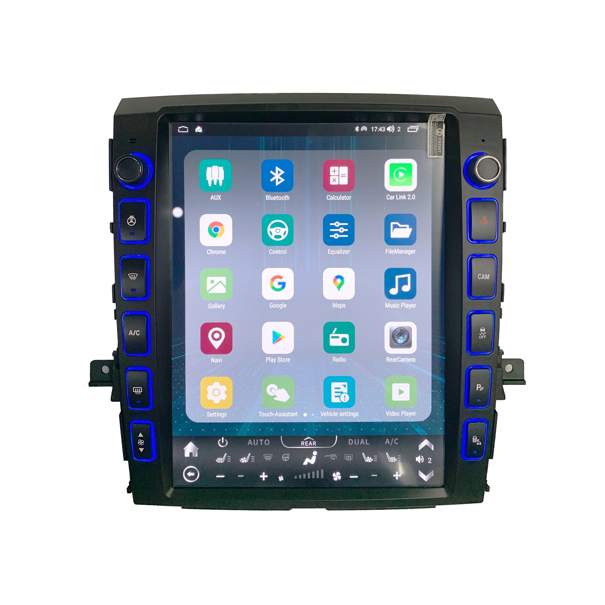 [ New ] 13” Android 13 Vertical Screen Navigation Radio for Nissan Titan (XD) 2016 - 2019