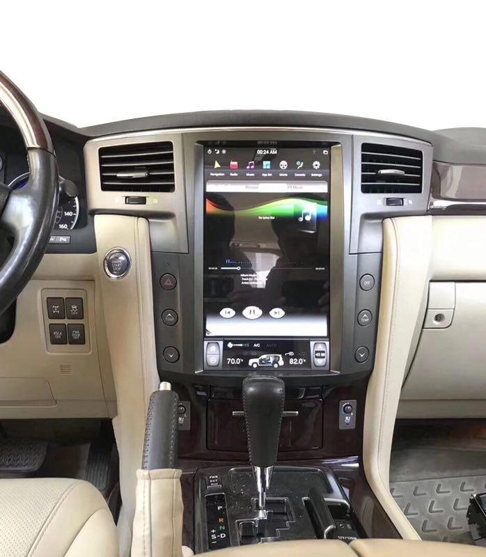 [open box] [ G6 octa-core ] 13.6" Android 11 Fast boot Vertical Screen Navi Radio for Lexus LX570 2008-2015