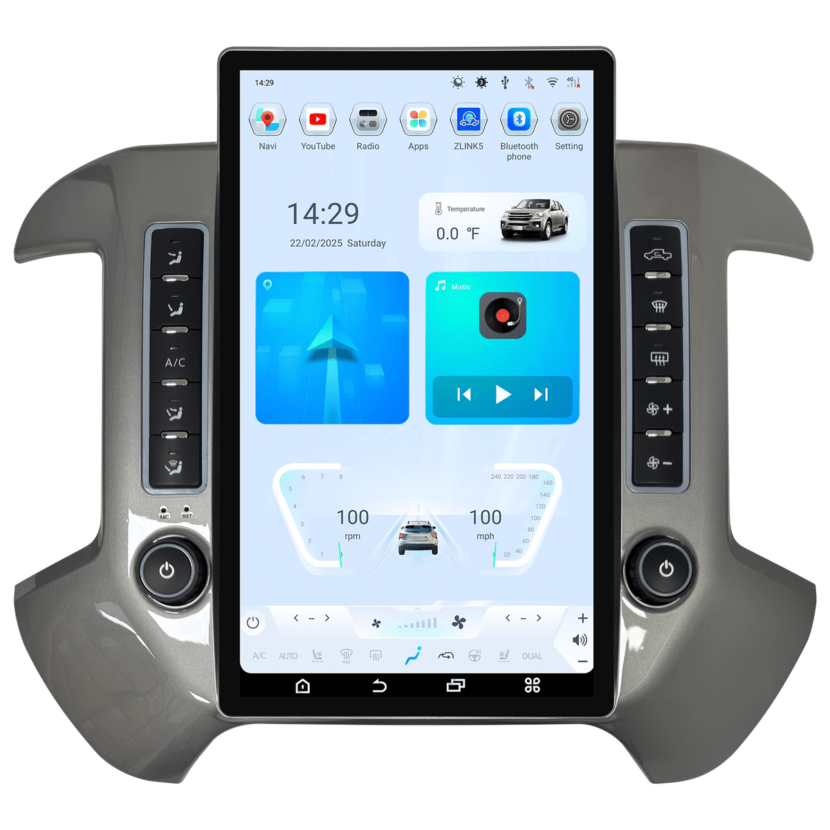 [Open Box][Special Edition] 14.5" Android 13/14 Fast boot Navi Radio for Chevy Silverado GMC SIERRA 2014 - 2019
