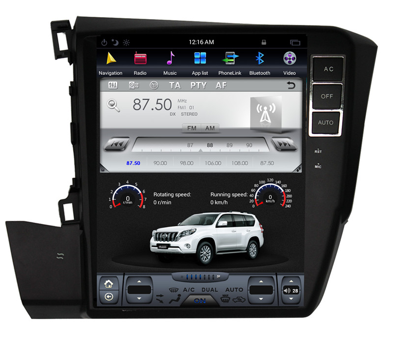 [ G6 octa-core ] 10.4" Vertical Screen Android 11 Fast boot Navigation Radio for Honda Civic 2012