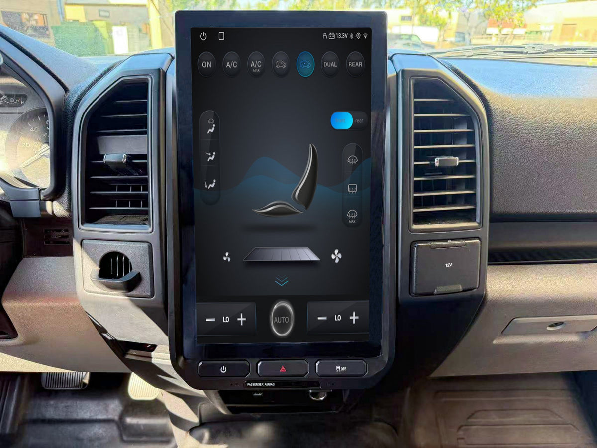 16” Android 13/14 Vertical Screen Navigation Radio for Ford F-150 F-250 F-350 F-450 F-550 2015-2020