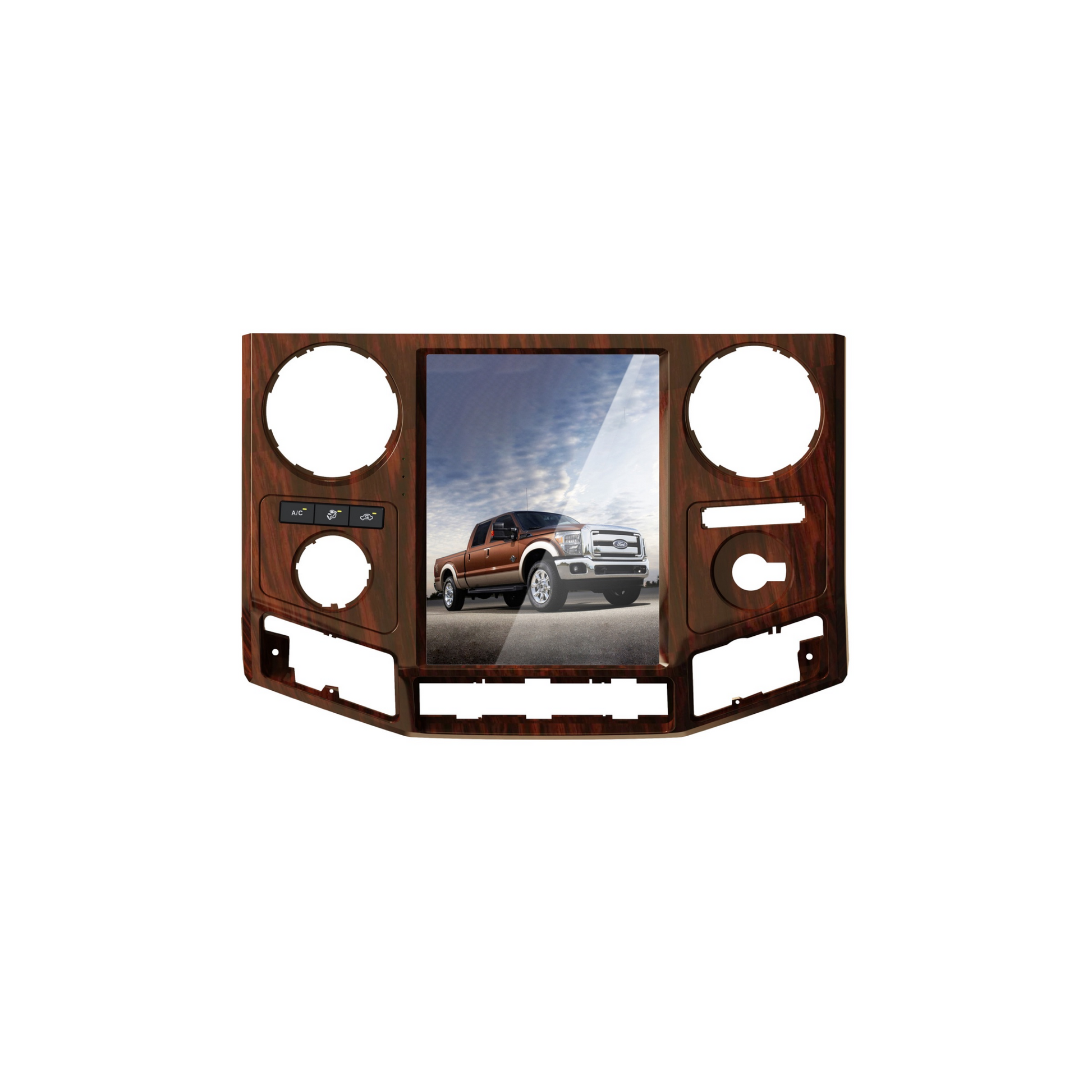 12.1 inch Android 13/14 Vertical Screen Navigation Radio for Ford F-250 F-350 Super Duty trucks 2008 - 2016