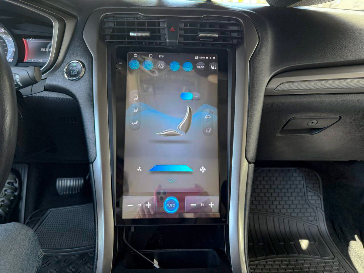 13.6" Vertical screen Android 13/14 Fast boot Navigation radio for Ford Fusion 2013-2020