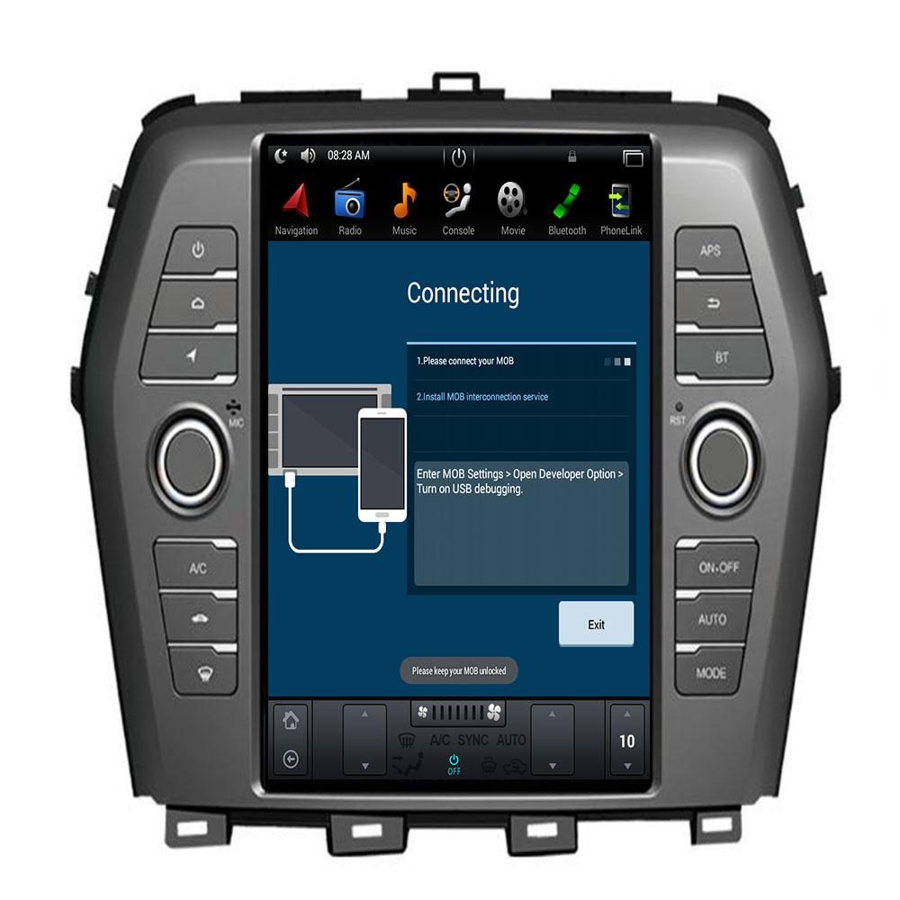 [ PX6 six-core ] 10.4" Vertical Screen Android 9 Fast boot Navigation Radio for Nissan Maxima 2016 2017