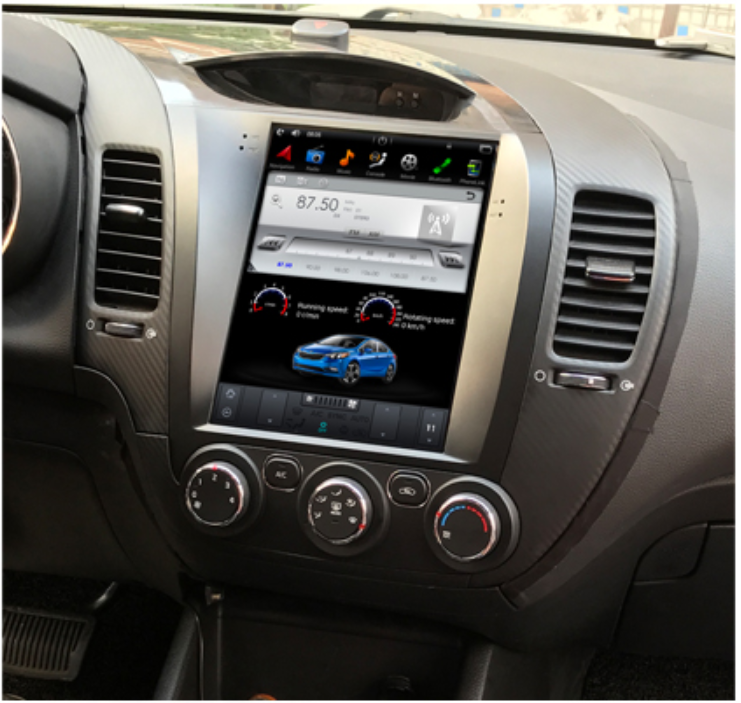 [open box] [ PX6 six-core ] 10.4" Vertical Screen Android 9 Fast boot Navigation Radio for Kia Cerato Forte K3 2012 - 2018