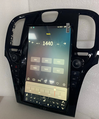 13.6" Vertical Screen Android 13/14 Navigation Radio for Chrysler 300 300C 300S 2011 - 2023